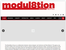 Tablet Screenshot of modul8tion.com